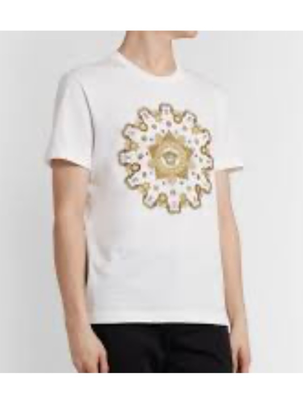 Versace embroidered cotton Medusa T-shirt, size 4
XL made in Italy